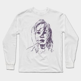 Portrait Long Sleeve T-Shirt